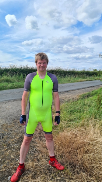 Synergy Neon Lime Cycling Skinsuit