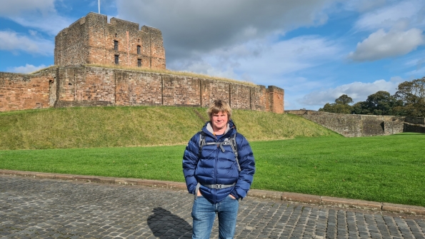 Looking around Carlisle Castle