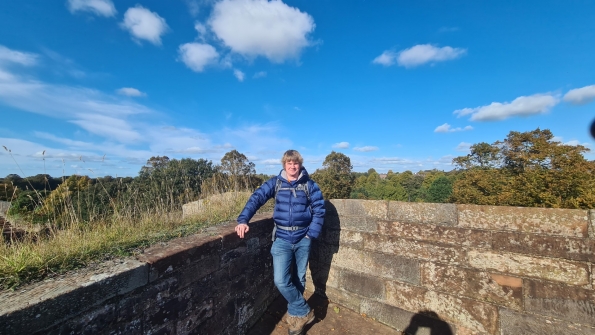 Looking around Carlisle Castle