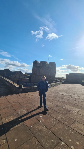 Looking around Carlisle Castle