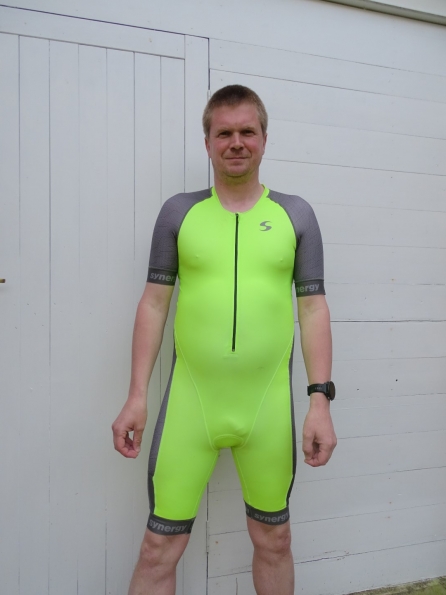 Synergy Neon Lime Cycling Skinsuit