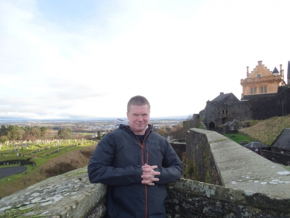 Looking around Stirling Castle