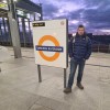 Myself at Barking Riverside railway station