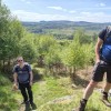 Douglas and myself walking up Dumgoyne