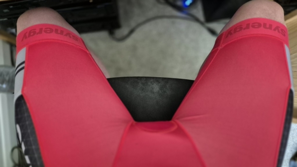 Synergy Red Cycling Skinsuit