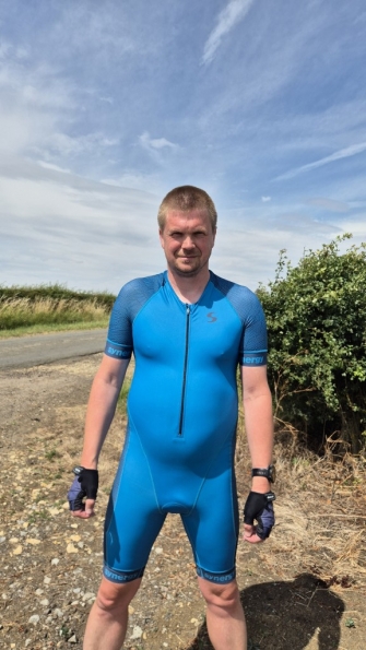 Synergy Navy Cycling Skinsuit