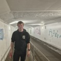 Walking through the Clyde Tunnel