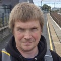 Myself at Yoker railway station
