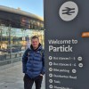 Myself at Partick subway station