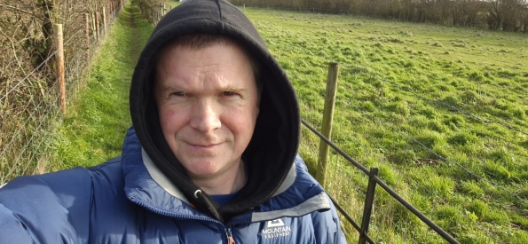 Out a walk with Bugsy and Ted