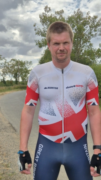 Hunter inline skinsuit Team Britain 2018
