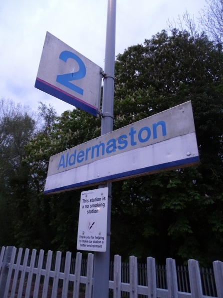 Aldermaston railway station