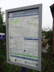 Allens West railway station