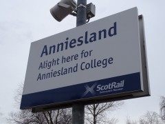 Anniesland railway station