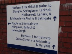 Anniesland railway station