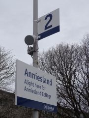Anniesland railway station