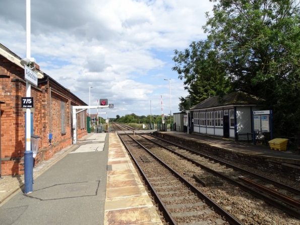 Aslockton railway station