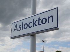 Aslockton railway station