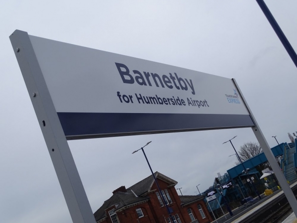 Barnetby railway station