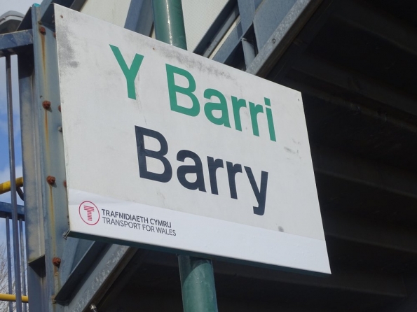 Barry railway station