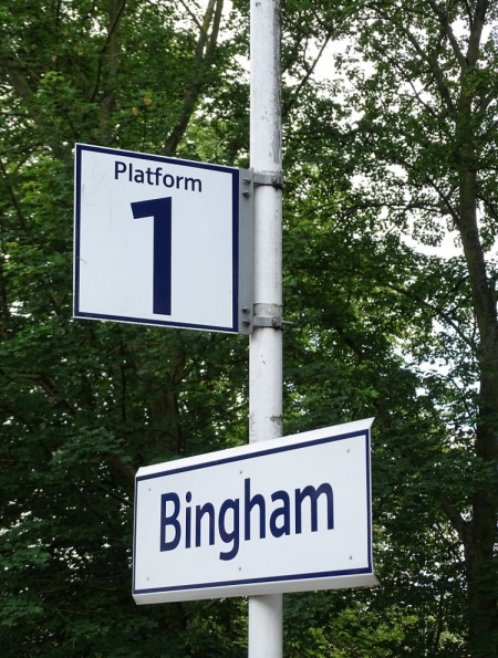 Bingham railway station