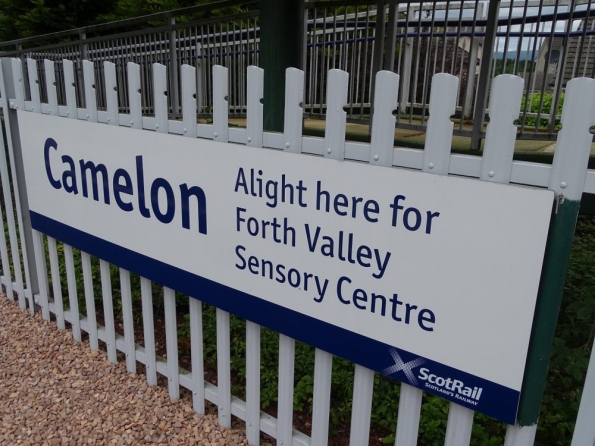 Camelon railway station