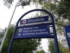 Dinsdale railway station