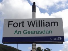 Fort William railway station