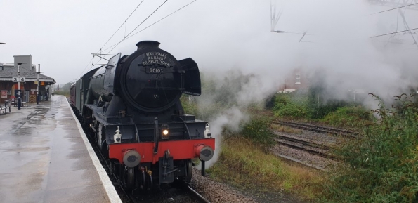 LNER Class A3 4472 Flying Scotsman at Grantham