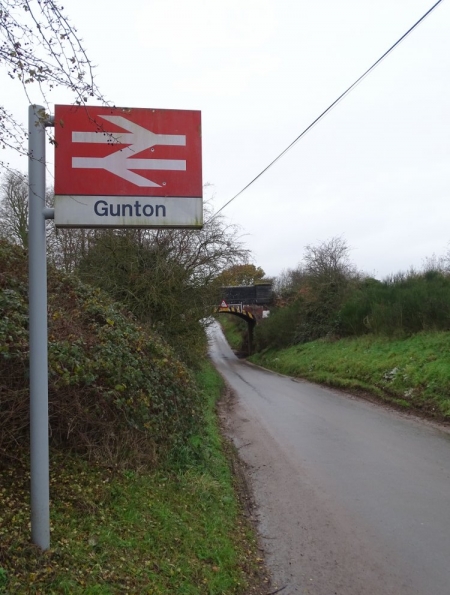 Gunton railway station