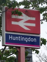 Huntingdon railway station