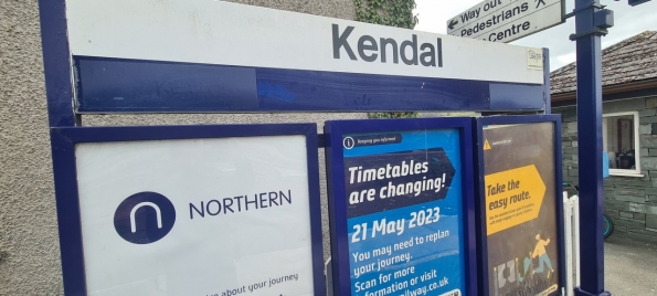 Kendal railway station