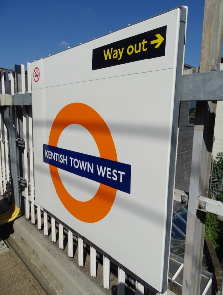 Kentish Town West railway station