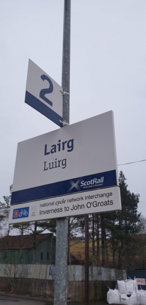 Lairg railway station