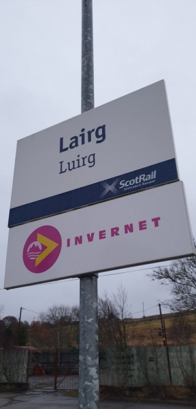 Lairg railway station