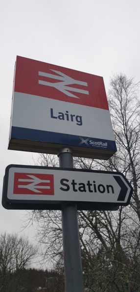 Lairg railway station