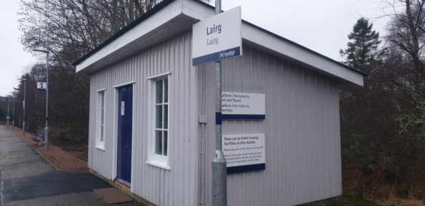 Lairg railway station