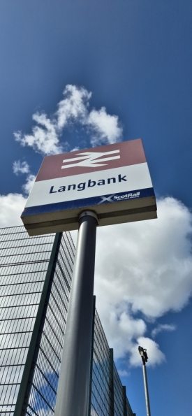 Langbank railway station