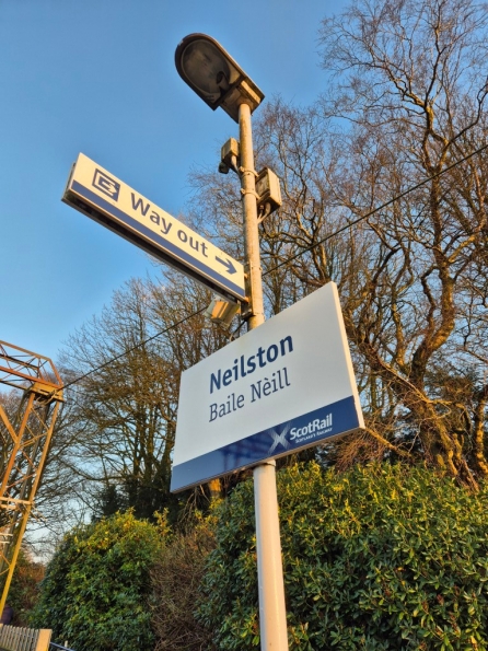 Neilston railway station