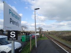 Penally railway station