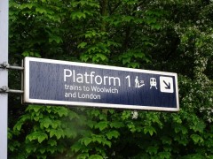 Plumstead railway station