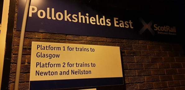 Pollokshields East railway station