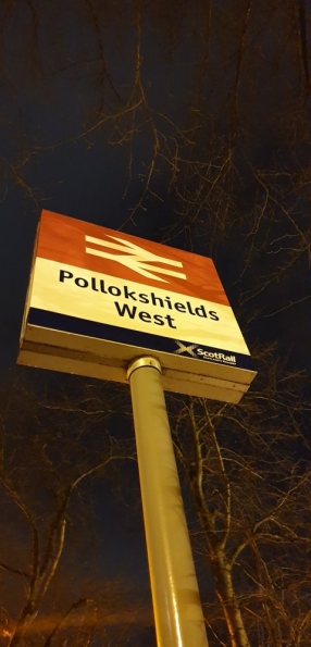 Pollokshields West railway station