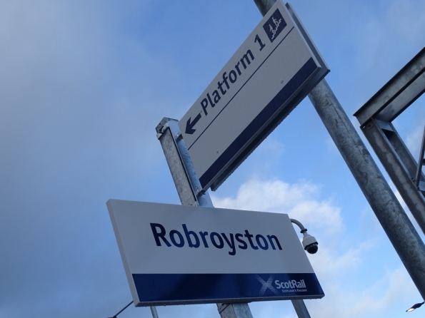 Robroyston railway station