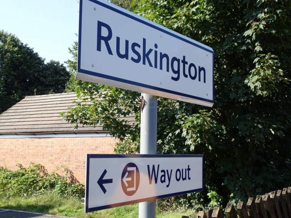 Ruskington railway station