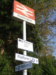 Ruskington railway station