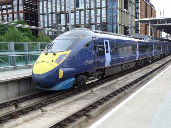 Class 395 at St Pancras railway station