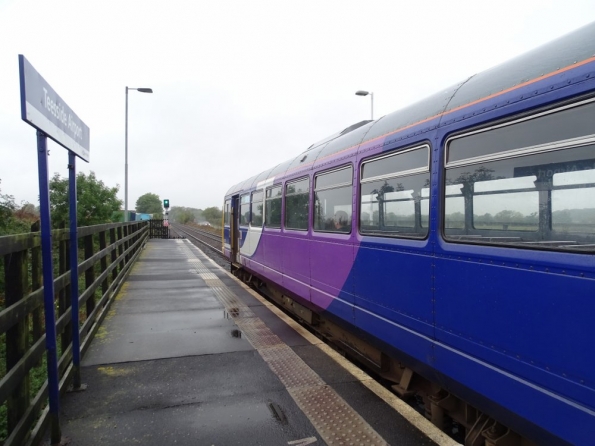 Teesside Airport railway station