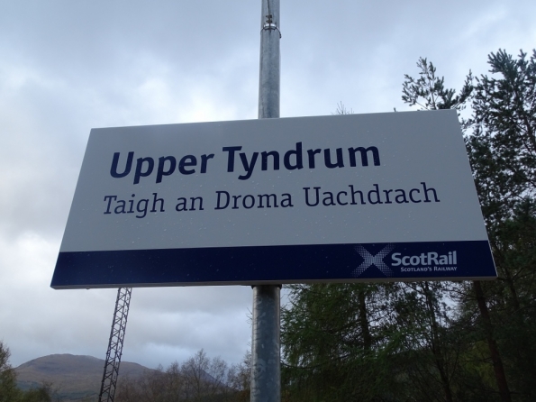 Upper Tyndrum railway station