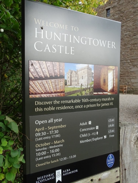 Huntingtower Castle